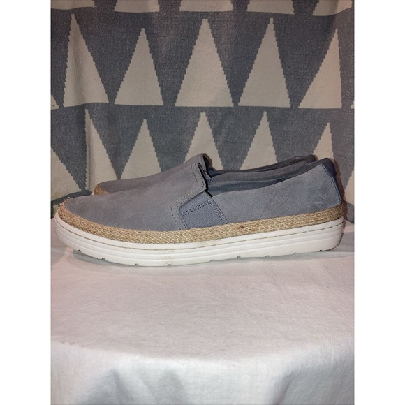NEW Clarks Womens Size 10M Marie Sail Gray Suede Loafer Leather Shoes Casual - Picture 4 of 9